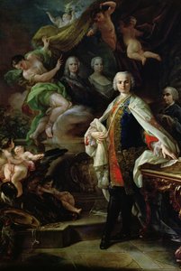 Carlo Broschin (1705-82) muotokuva "Il Farinelli", vuoden 1746 jälkeen